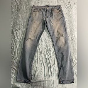 FashionNova Blue Slim Straight Jeans